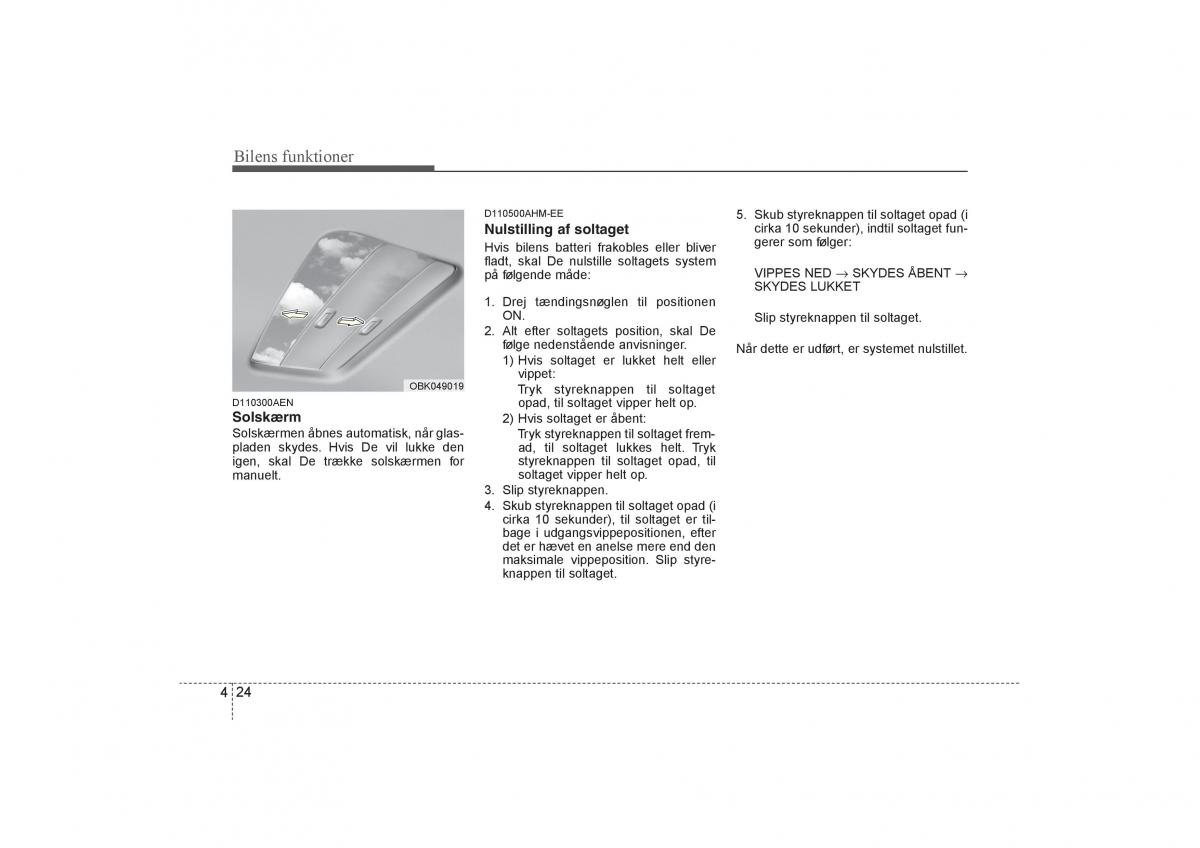 KIA Soul I 1 Bilens instruktionsbog / page 96