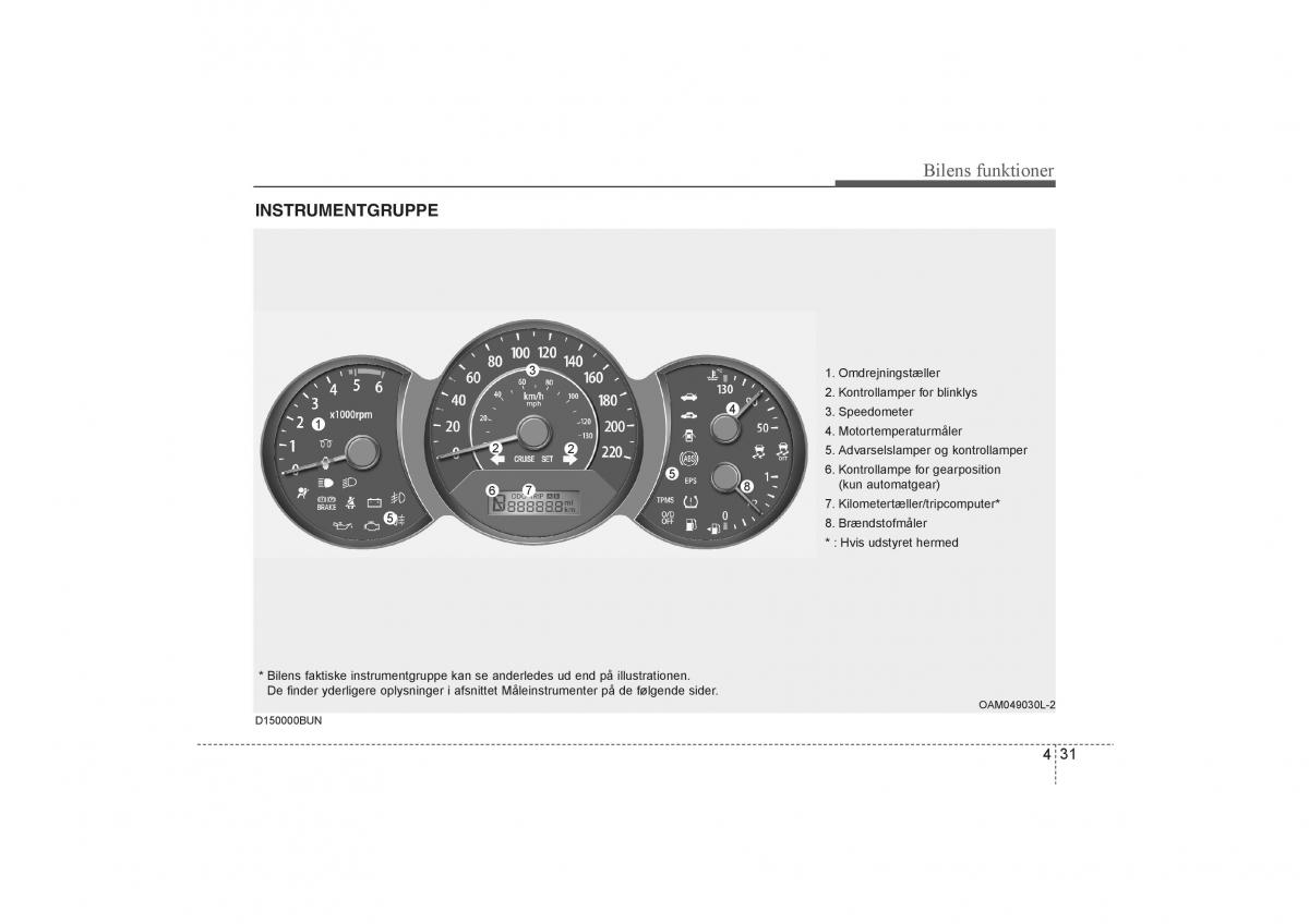 KIA Soul I 1 Bilens instruktionsbog / page 103