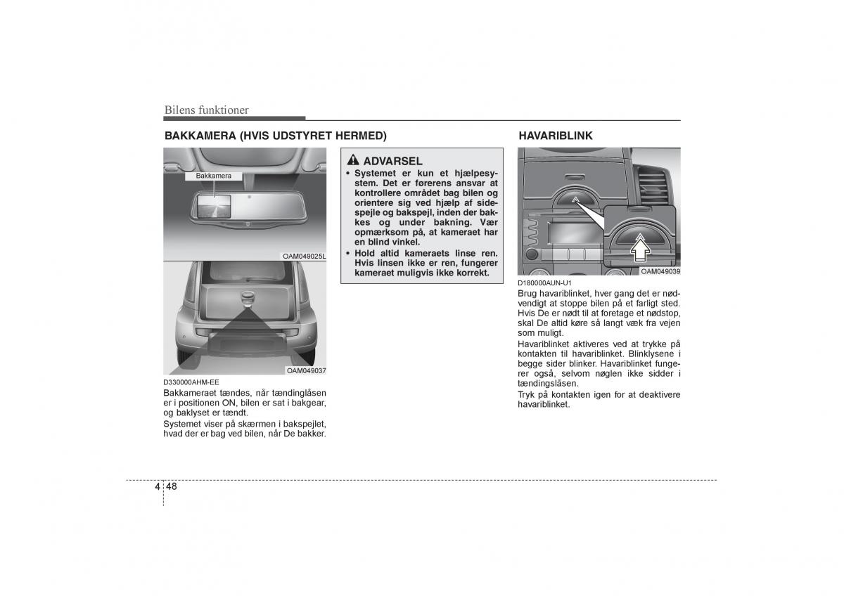 KIA Soul I 1 Bilens instruktionsbog / page 120