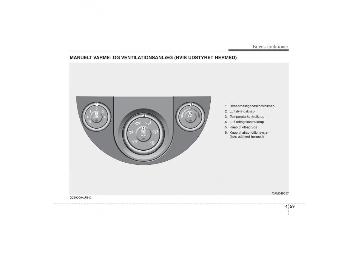 KIA Soul I 1 Bilens instruktionsbog / page 131