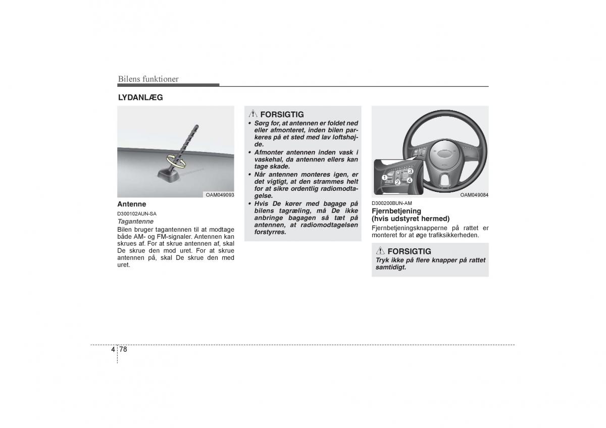 KIA Soul I 1 Bilens instruktionsbog / page 150