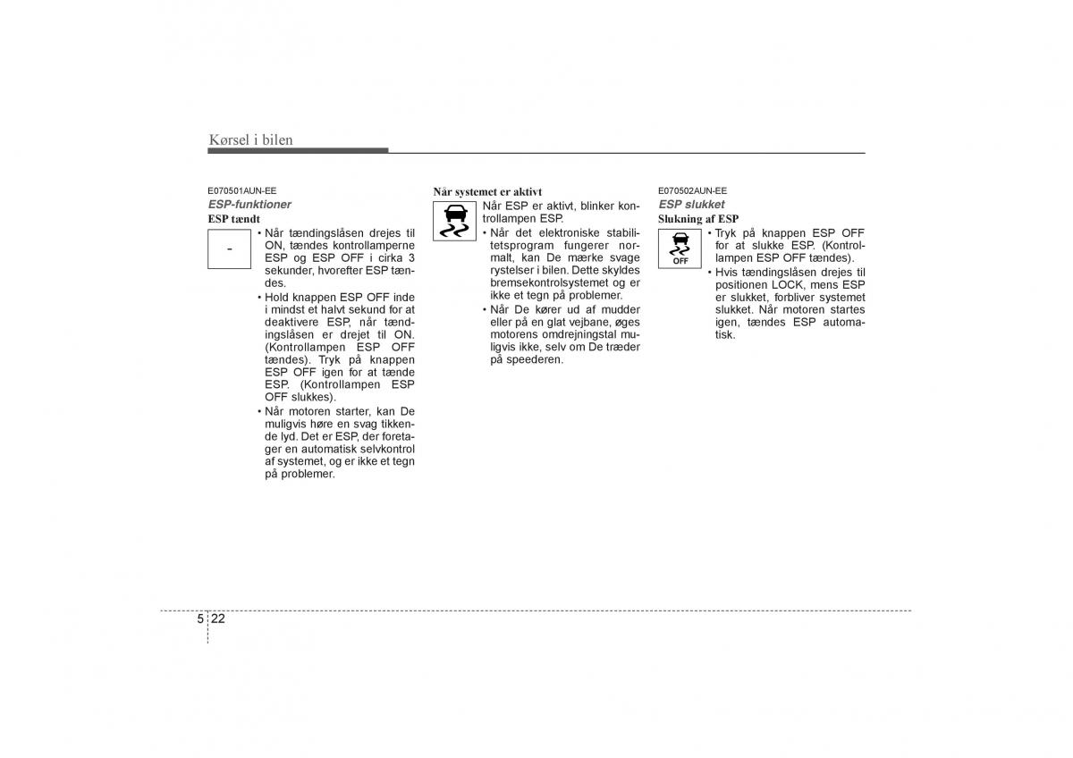 KIA Soul I 1 Bilens instruktionsbog / page 192