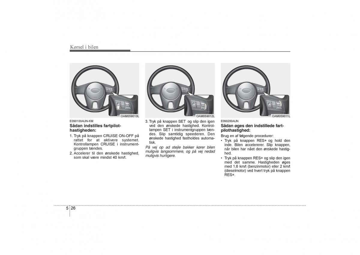 KIA Soul I 1 Bilens instruktionsbog / page 196