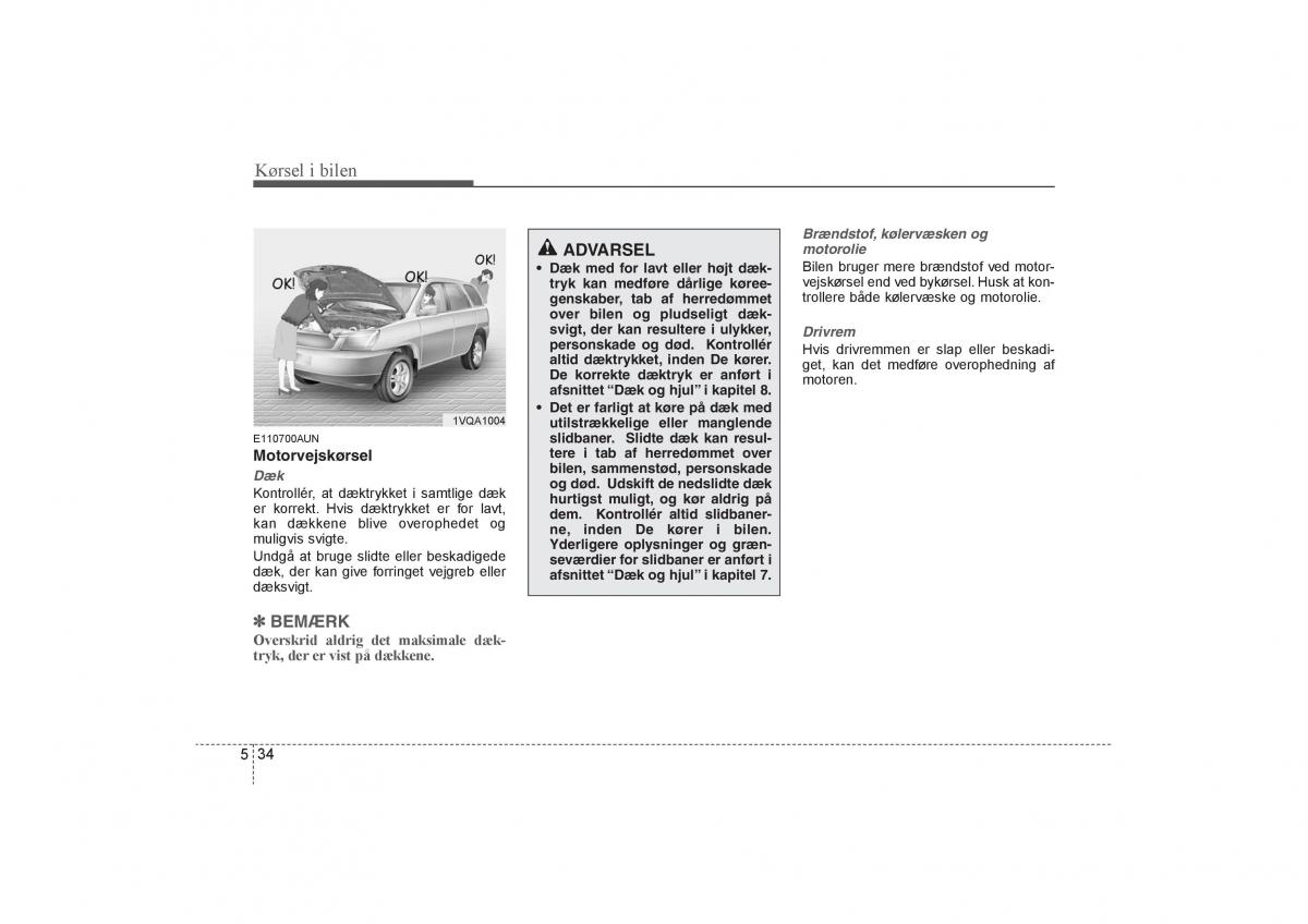 KIA Soul I 1 Bilens instruktionsbog / page 204