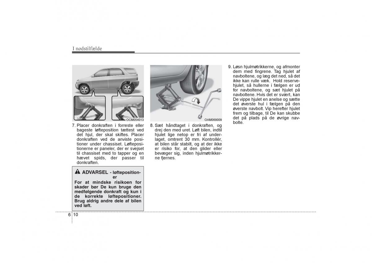 KIA Soul I 1 Bilens instruktionsbog / page 228