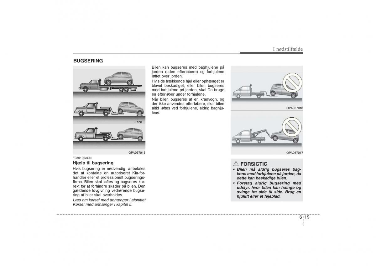 KIA Soul I 1 Bilens instruktionsbog / page 237