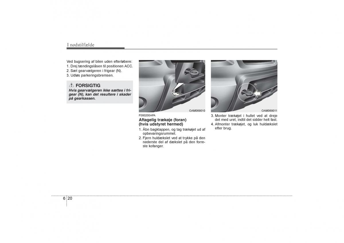 KIA Soul I 1 Bilens instruktionsbog / page 238