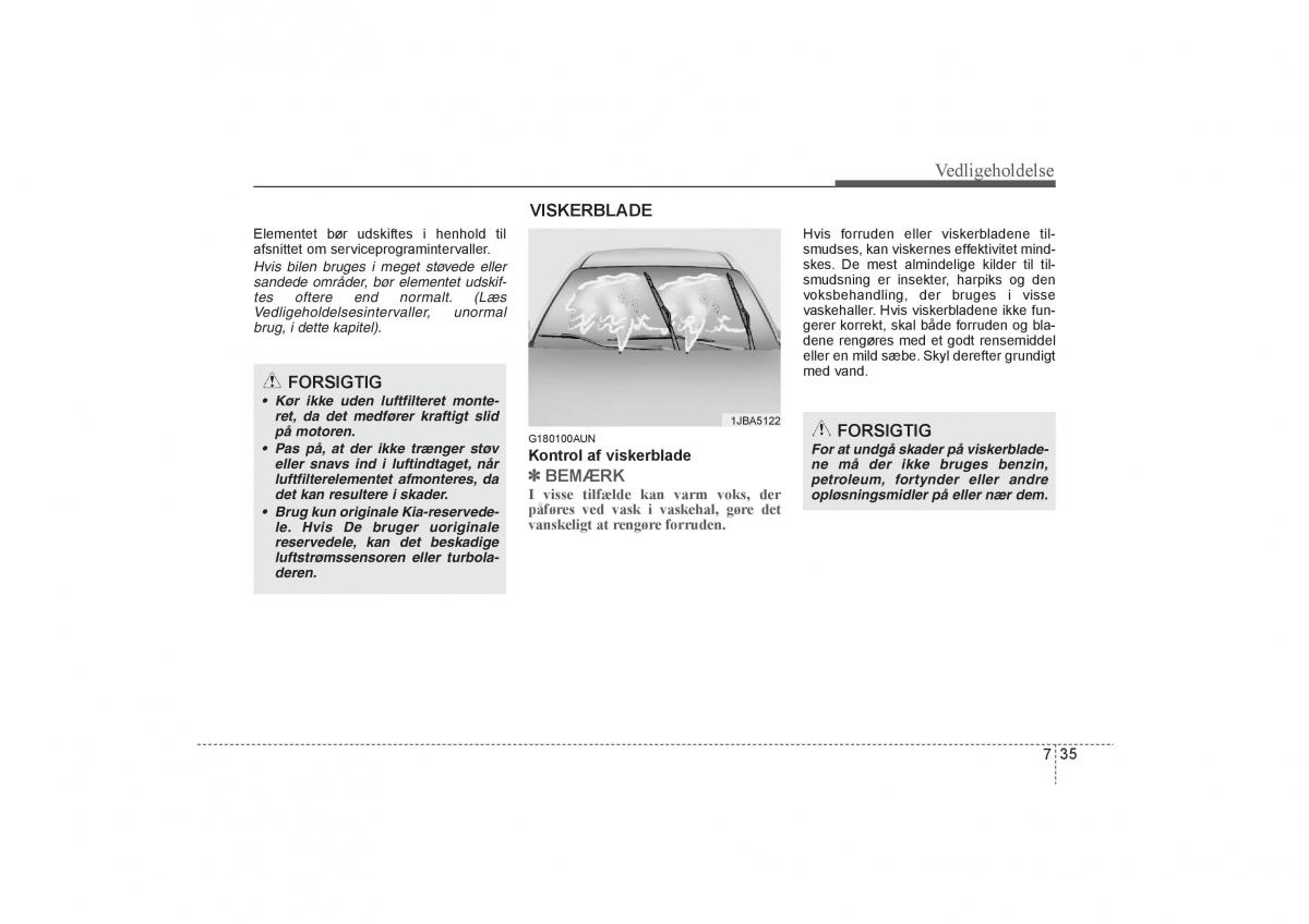 KIA Soul I 1 Bilens instruktionsbog / page 277