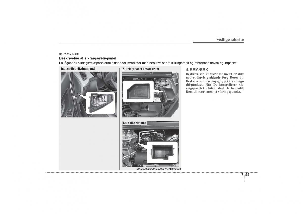 KIA Soul I 1 Bilens instruktionsbog / page 297