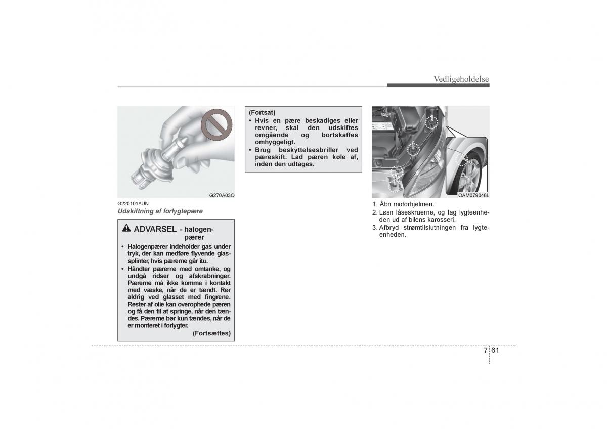 KIA Soul I 1 Bilens instruktionsbog / page 303