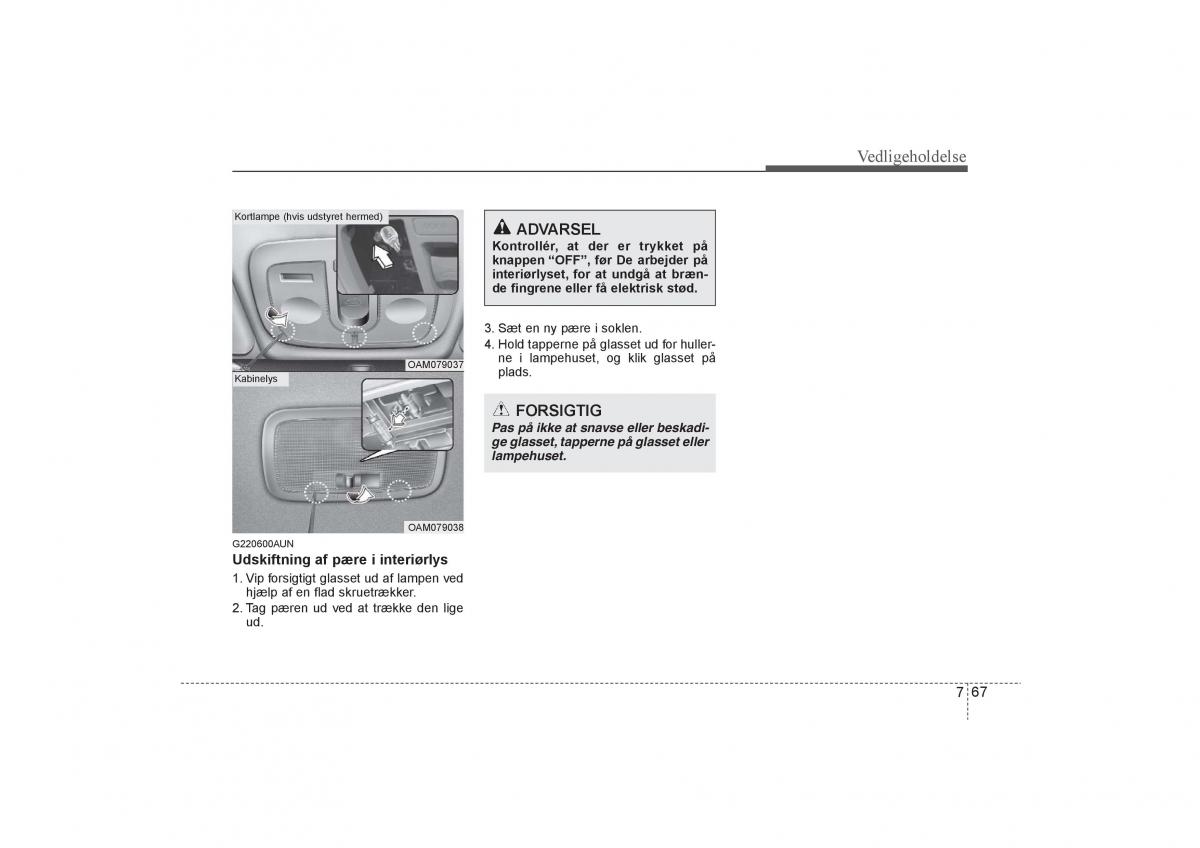 KIA Soul I 1 Bilens instruktionsbog / page 309