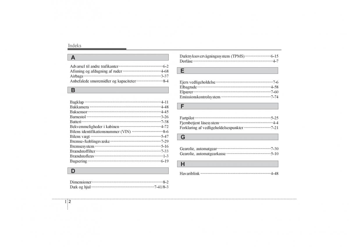 KIA Soul I 1 Bilens instruktionsbog / page 328