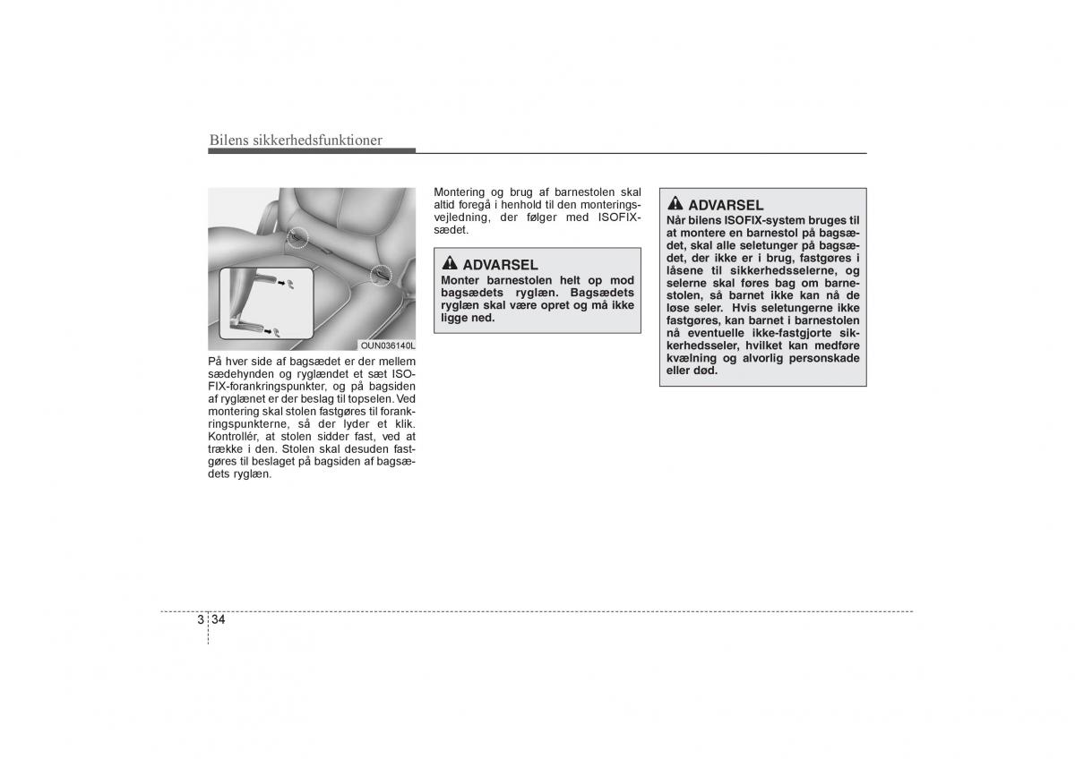 KIA Soul I 1 Bilens instruktionsbog / page 48