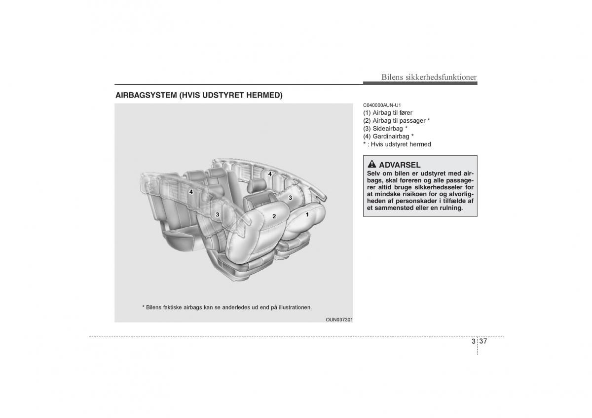 KIA Soul I 1 Bilens instruktionsbog / page 51