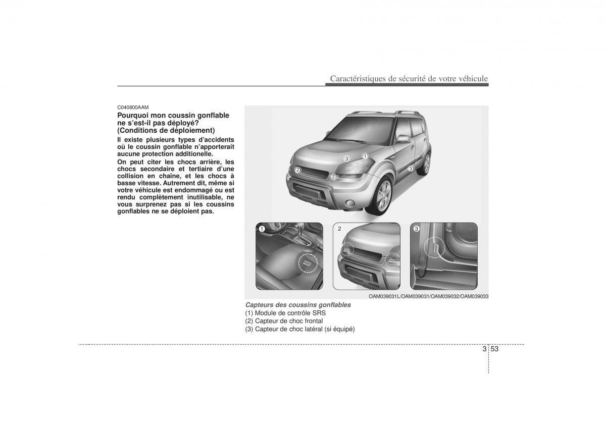 KIA Soul I 1 manuel du proprietaire / page 66