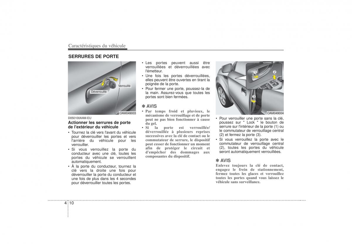 KIA Soul I 1 manuel du proprietaire / page 83