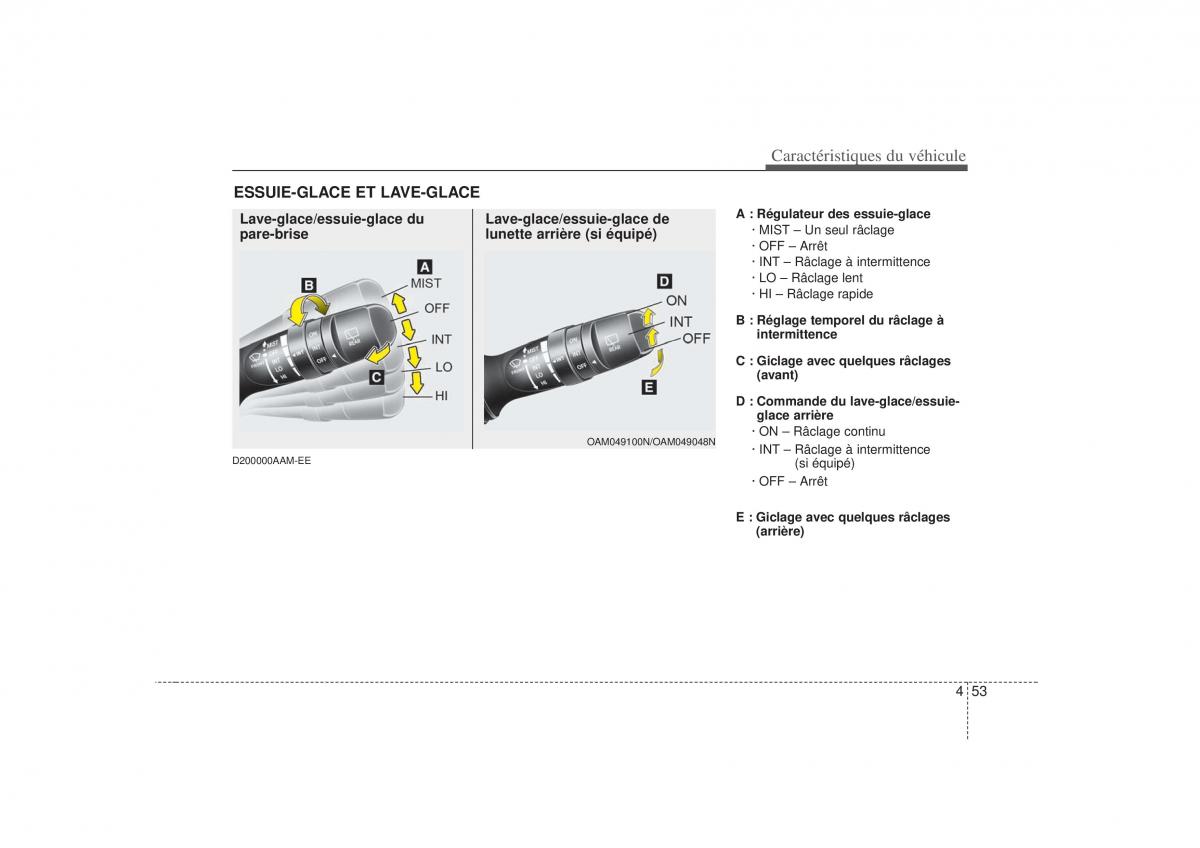 KIA Soul I 1 manuel du proprietaire / page 126