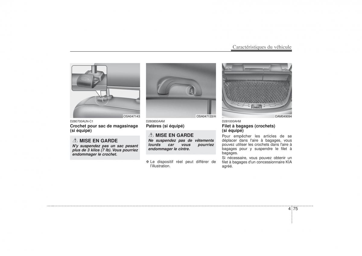 KIA Soul I 1 manuel du proprietaire / page 148