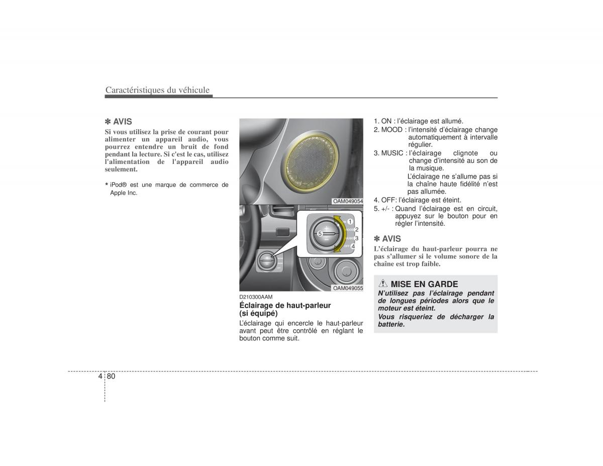 KIA Soul I 1 manuel du proprietaire / page 153