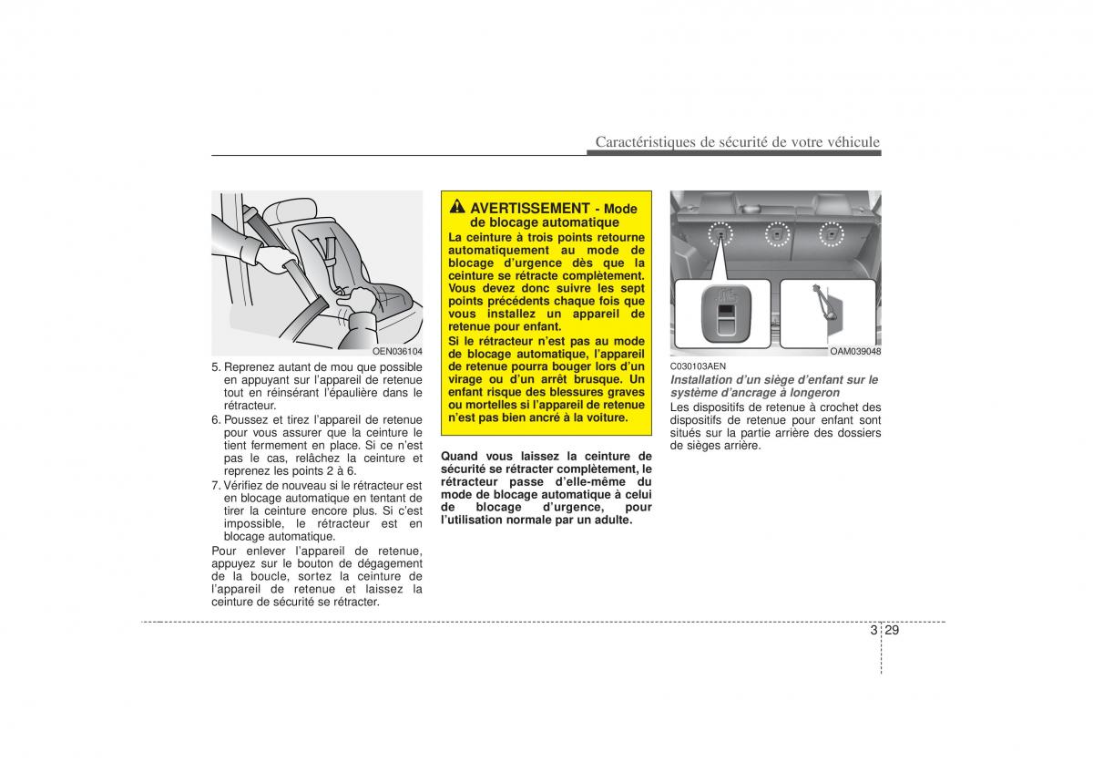 KIA Soul I 1 manuel du proprietaire / page 42