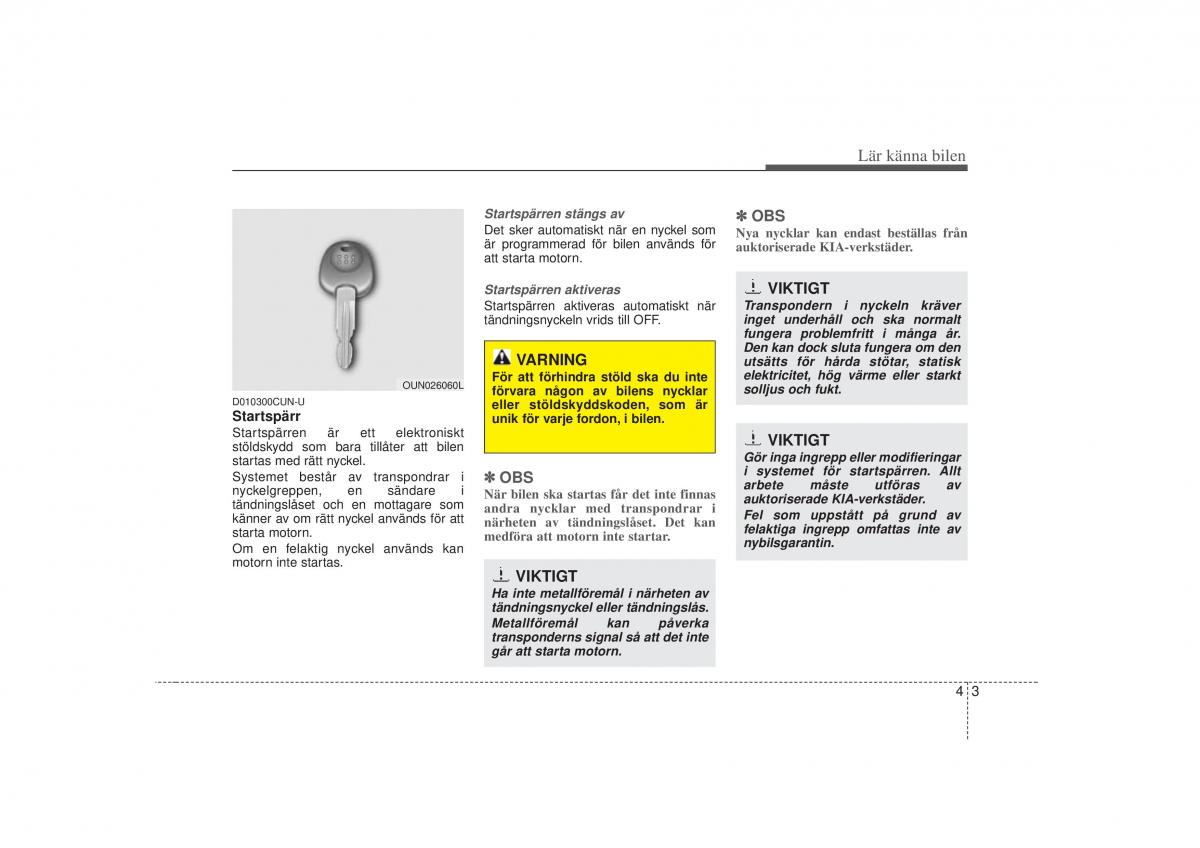 KIA Soul I 1 instruktionsbok / page 65