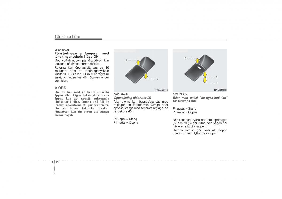 KIA Soul I 1 instruktionsbok / page 74