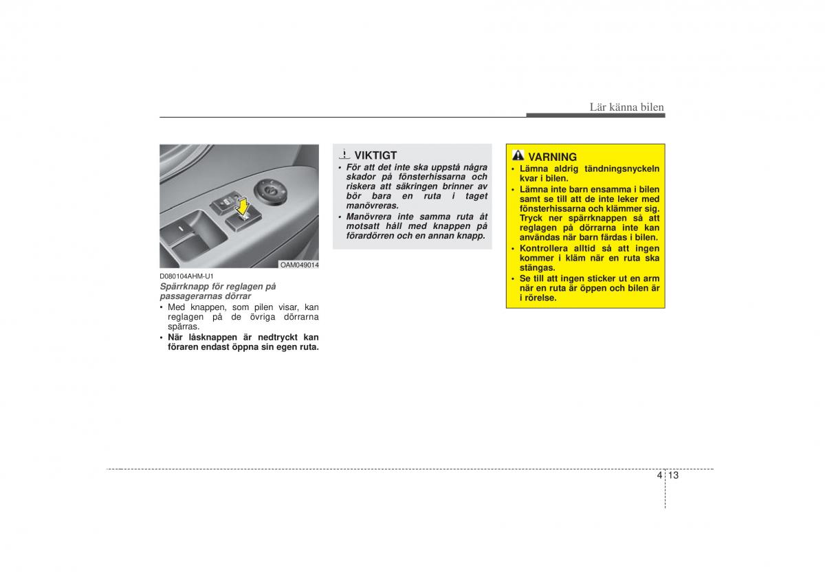 KIA Soul I 1 instruktionsbok / page 75