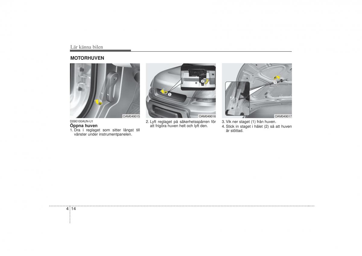 KIA Soul I 1 instruktionsbok / page 76