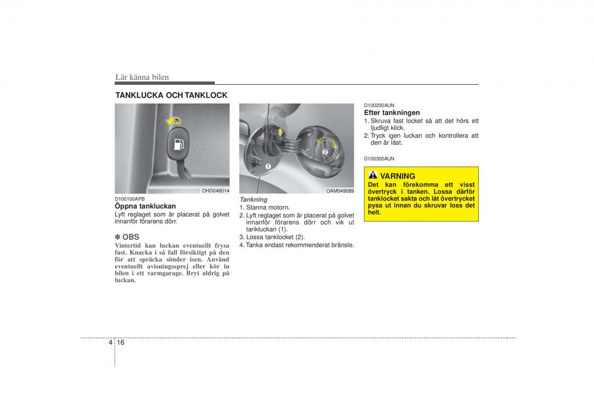 KIA Soul I 1 instruktionsbok / page 78