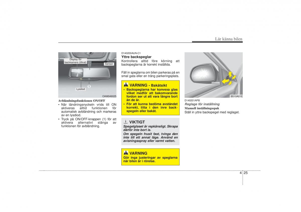 KIA Soul I 1 instruktionsbok / page 87