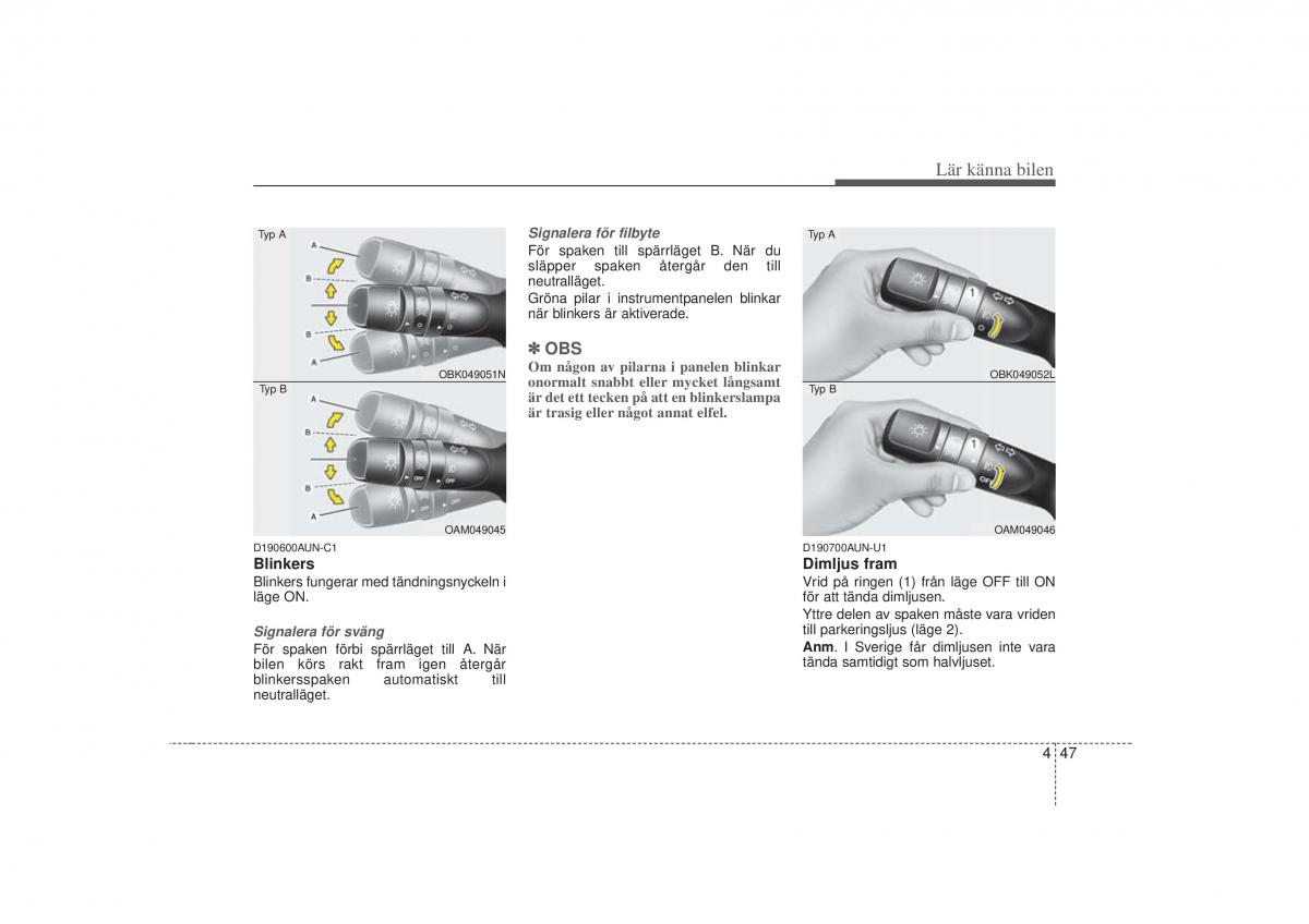 KIA Soul I 1 instruktionsbok / page 109