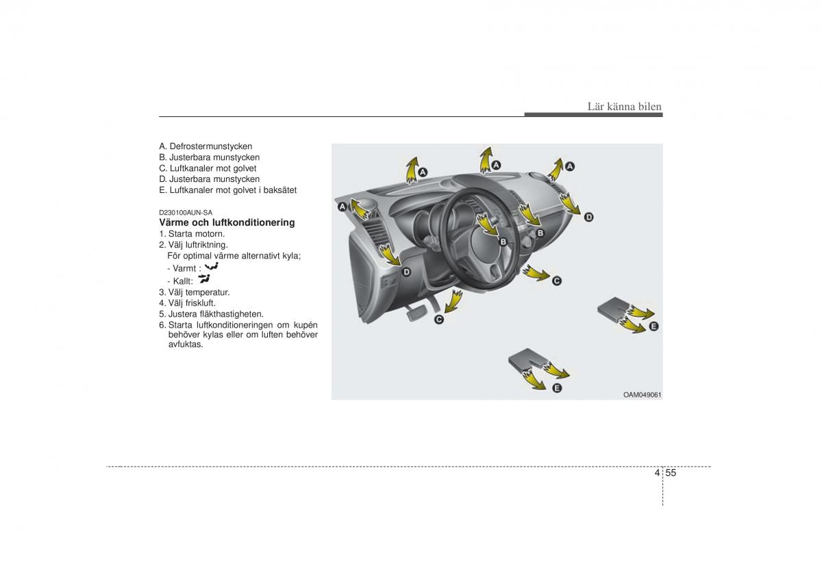 KIA Soul I 1 instruktionsbok / page 117