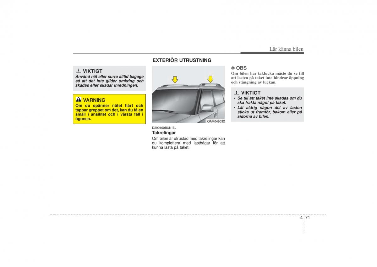 KIA Soul I 1 instruktionsbok / page 133