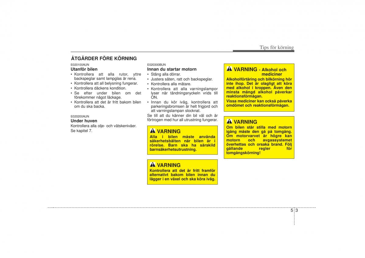 KIA Soul I 1 instruktionsbok / page 156