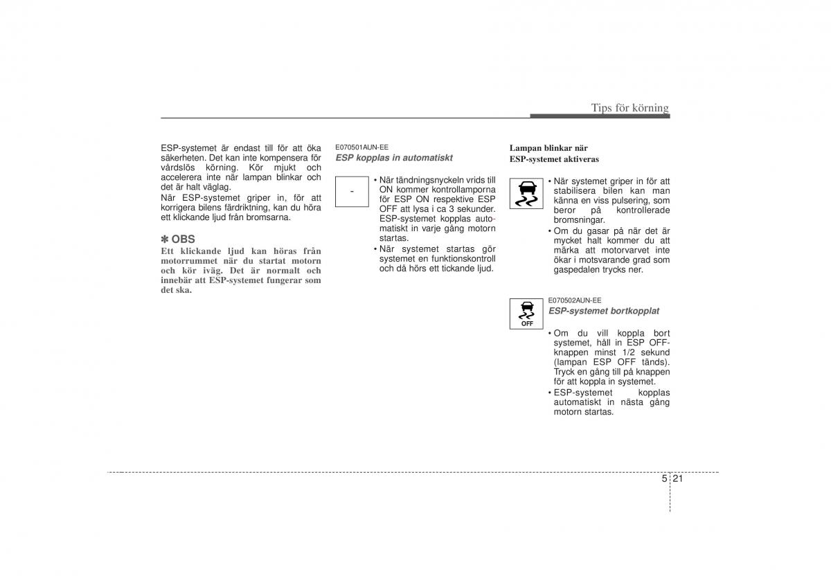 KIA Soul I 1 instruktionsbok / page 174