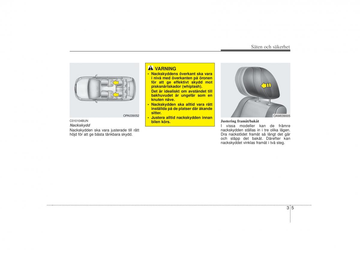 KIA Soul I 1 instruktionsbok / page 22