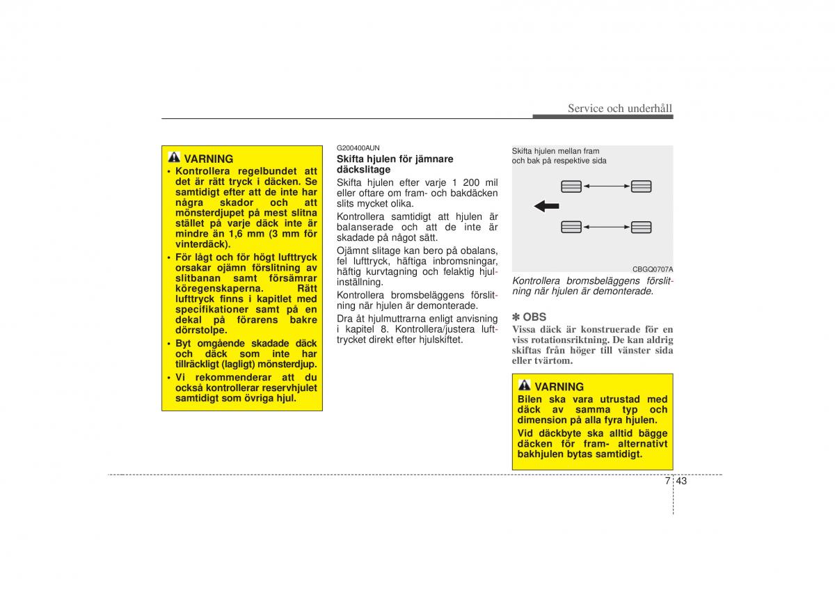 KIA Soul I 1 instruktionsbok / page 261