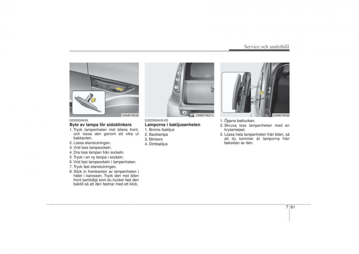 KIA Soul I 1 instruktionsbok / page 279