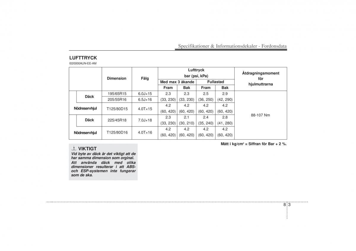 KIA Soul I 1 instruktionsbok / page 293