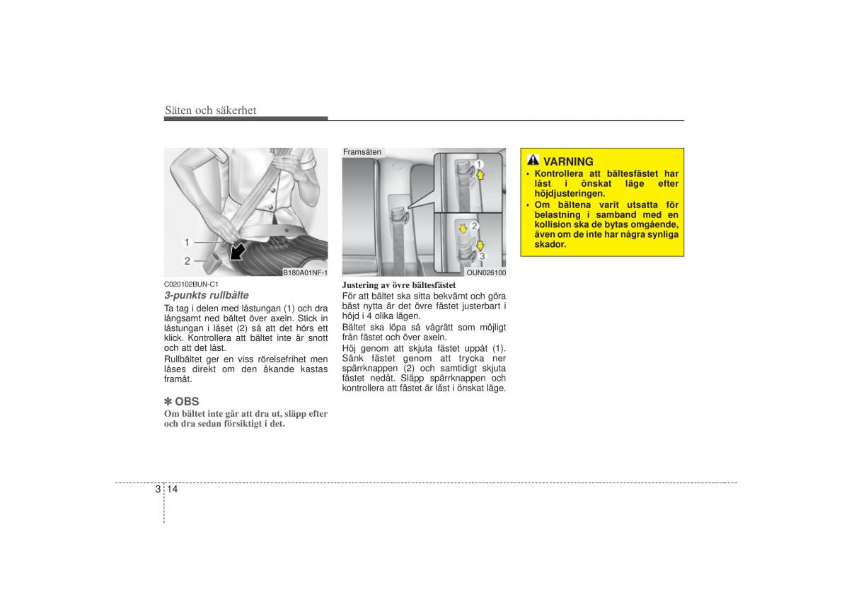 KIA Soul I 1 instruktionsbok / page 31