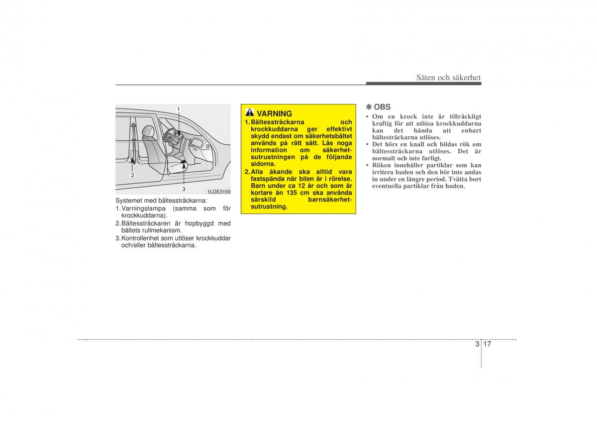 KIA Soul I 1 instruktionsbok / page 34