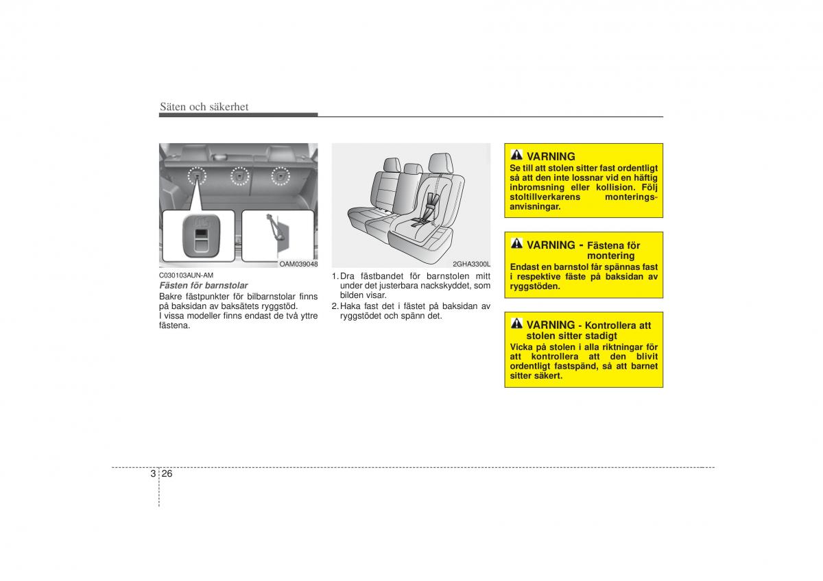 KIA Soul I 1 instruktionsbok / page 43