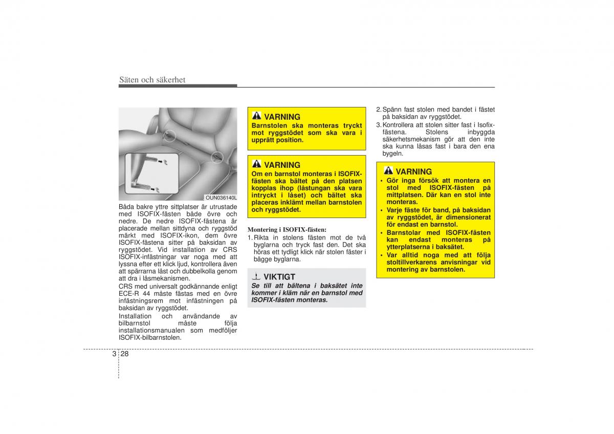 KIA Soul I 1 instruktionsbok / page 45