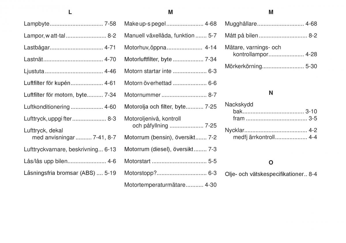 KIA Soul I 1 instruktionsbok / page 5