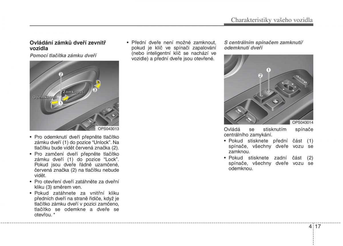 KIA Soul II 2 navod k obsludze / page 99