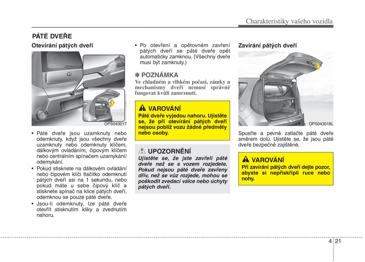 KIA Soul II 2 navod k obsludze / page 103