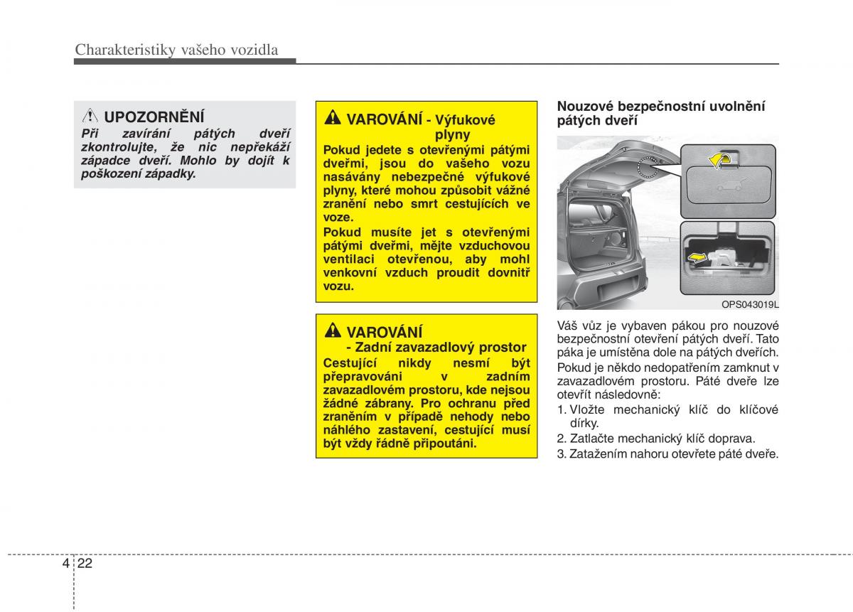 KIA Soul II 2 navod k obsludze / page 104