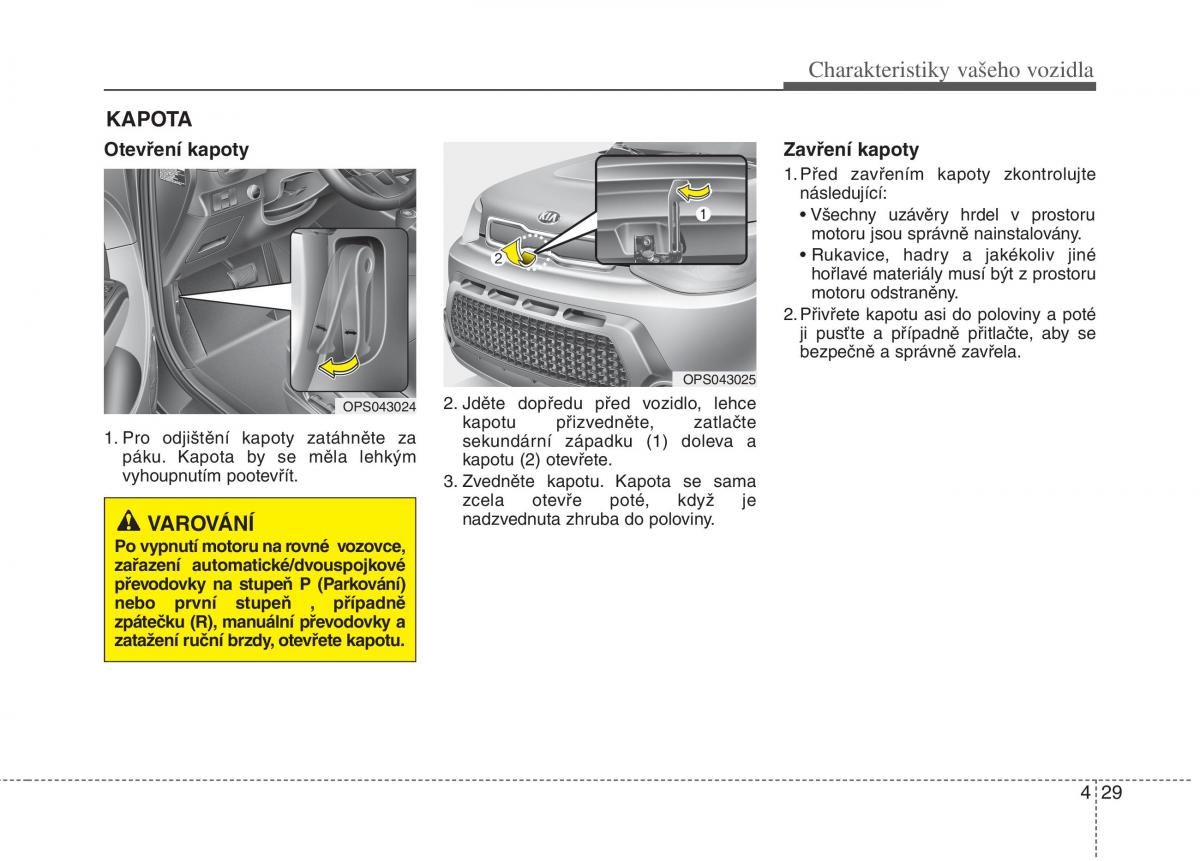 KIA Soul II 2 navod k obsludze / page 111