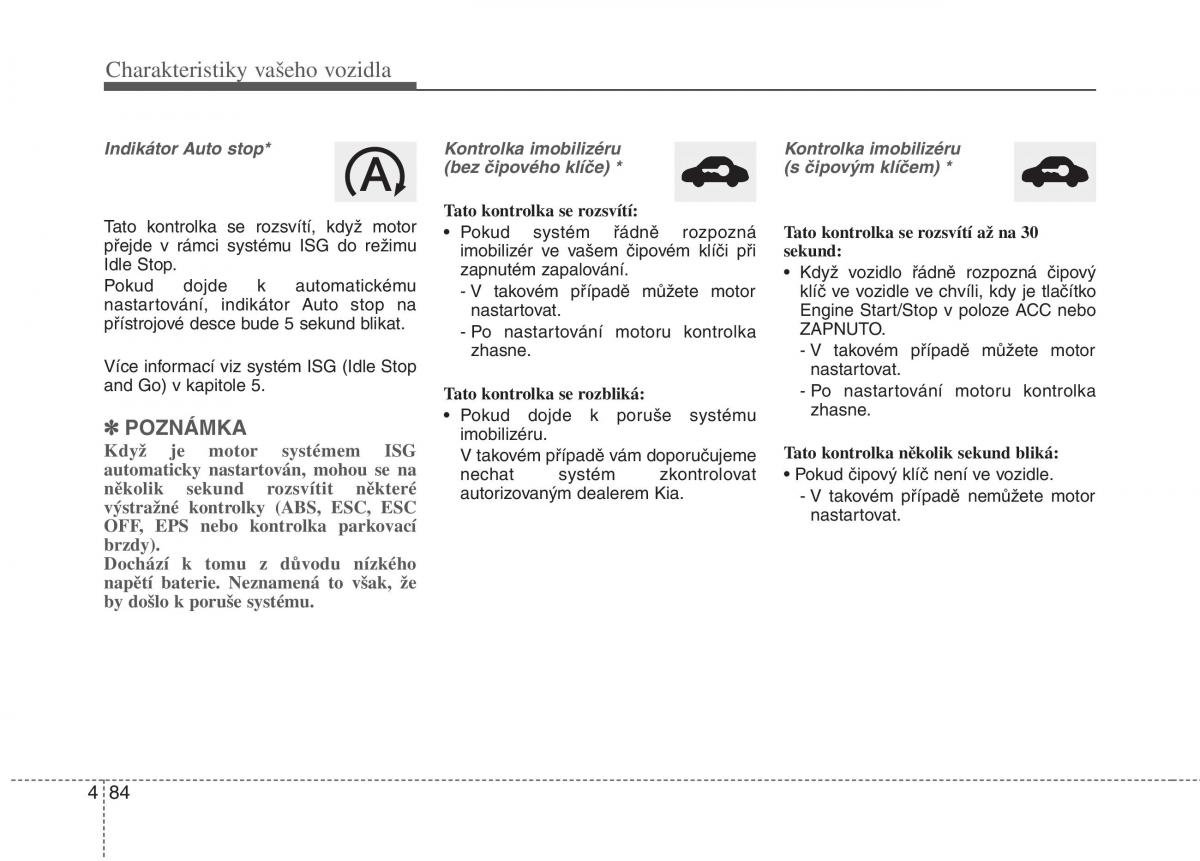 KIA Soul II 2 navod k obsludze / page 166