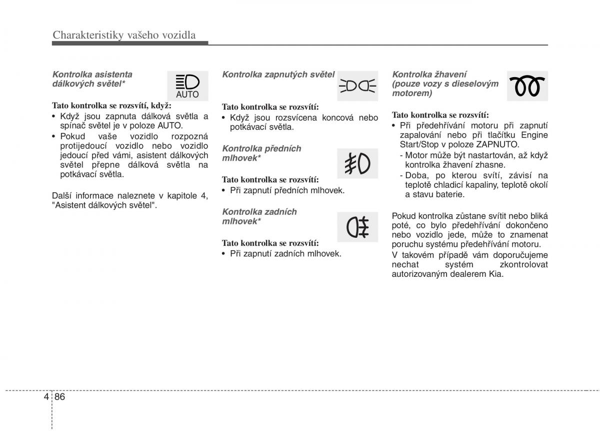 KIA Soul II 2 navod k obsludze / page 168